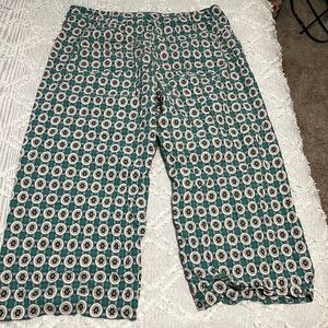 Anthropologie Maeve Wide Leg Pant